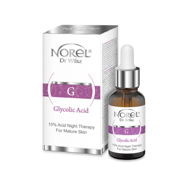 Glikolni serum 15% noćna terapija za zrelu kožu Norel - 30ml