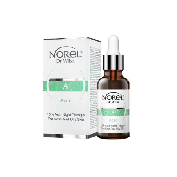 Akne noćna terapija za aknoznu i masnu kožu Norel  - 30ml
