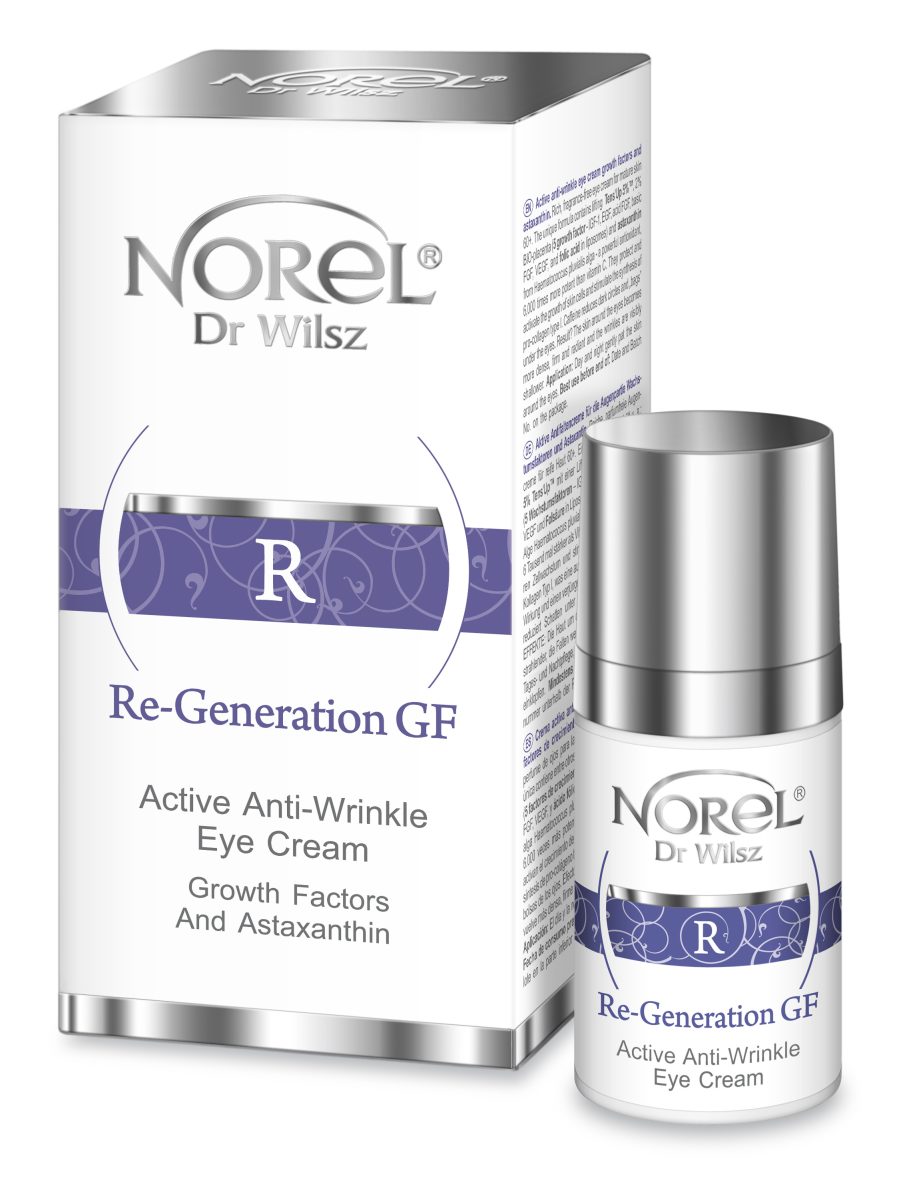 ACTIVE-ANTI-WRINKLE EYE CREAM WITH GROWTH FACTORS AND ASTAXANTHIN-15ml