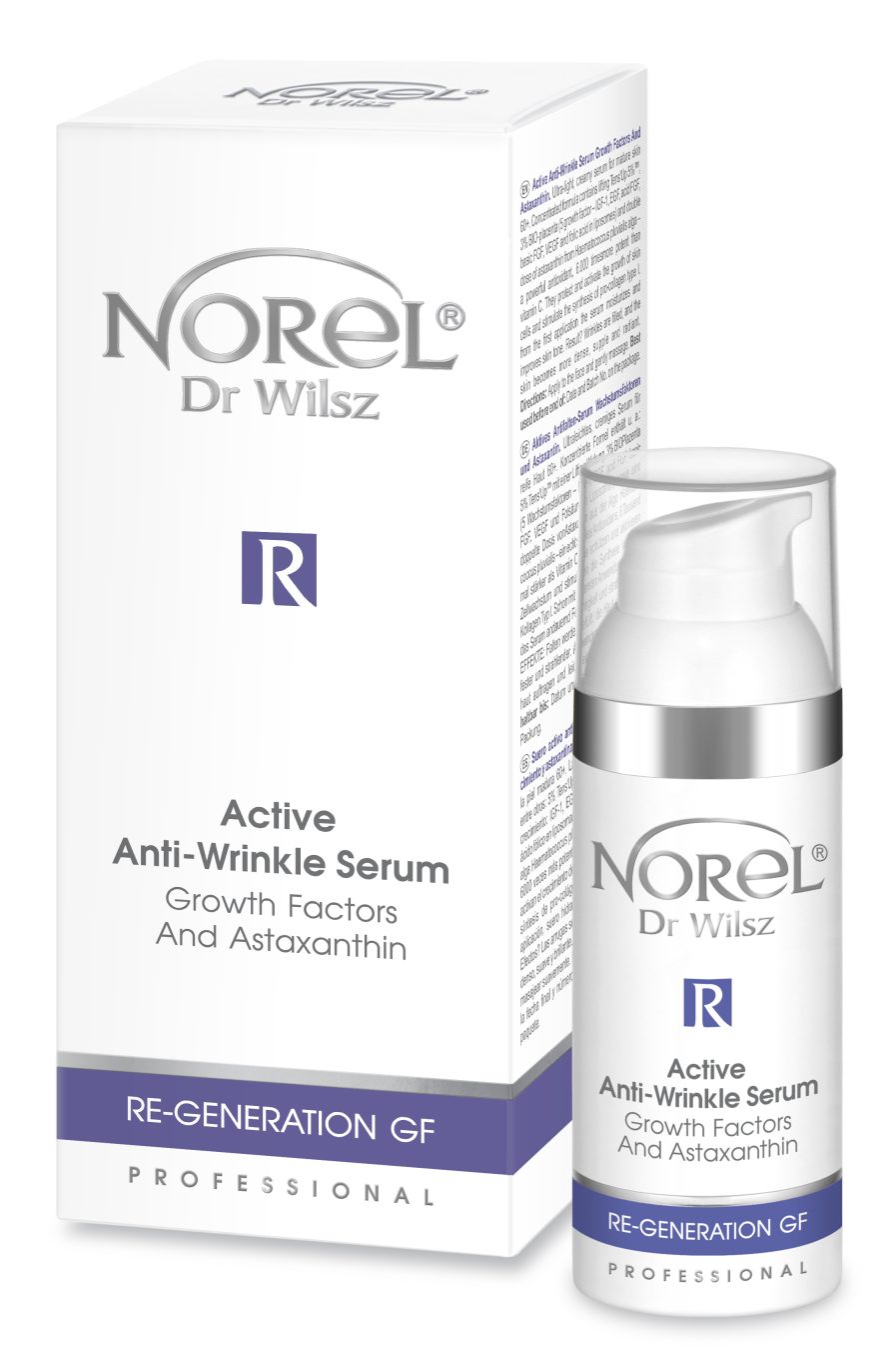 ACTIVE ANTI-WRINKLE SERUM GROWTH FACTORS AND ASTAXANTHIN-50ml