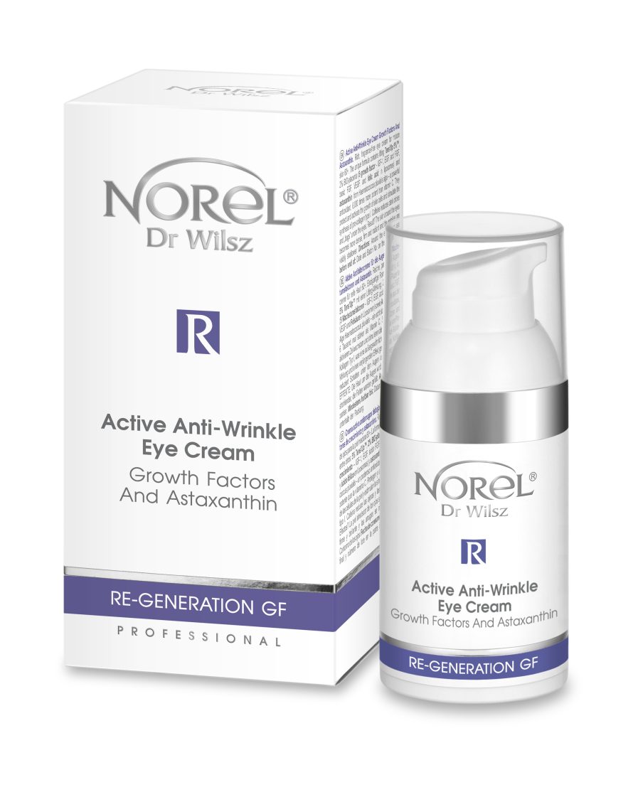 ACTIVE ANTI-WRINKLE EYE CREAM GROWTH FACTORS AND ASTAXANTHIN-30ml
