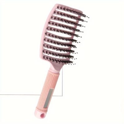 Četka za raščešljavanje puder roze