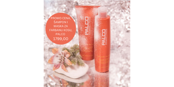 Set šampon i maska za farbanu kosu Palco