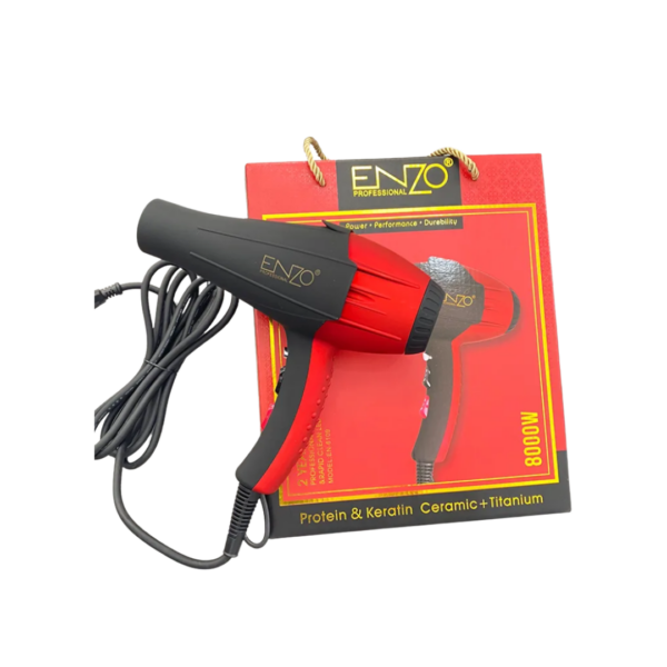 Enzo profesionalni fen za kosu crni model EN-6109