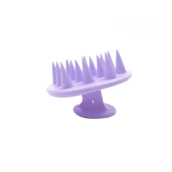 Silikonski masažer skalpa-purple