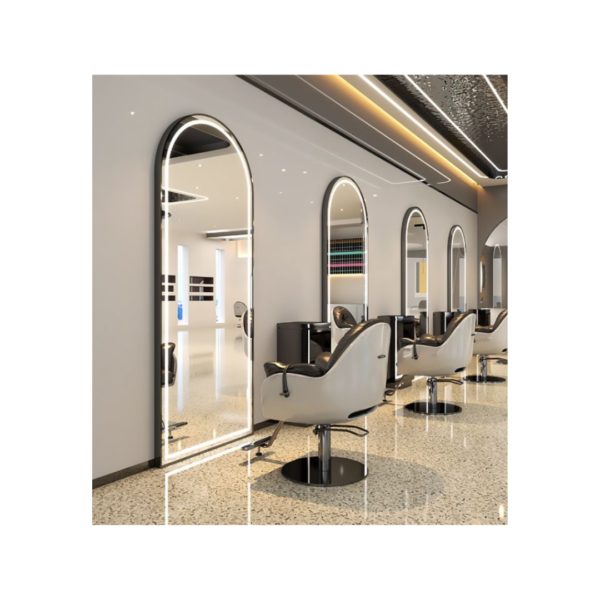 Glam led ogledalo crni ram model SL-01
