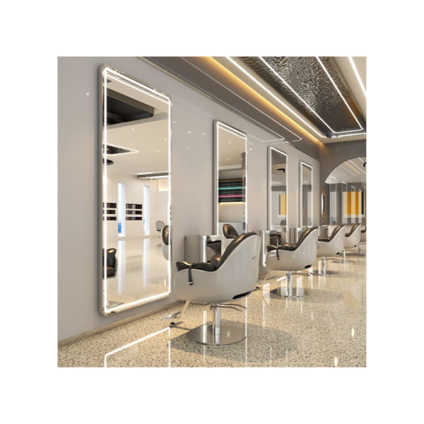 Glam led ogledalo crni ram model SL-02