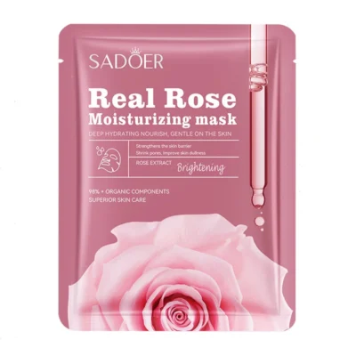 Real Rose biocelulozna maska za lice 25g