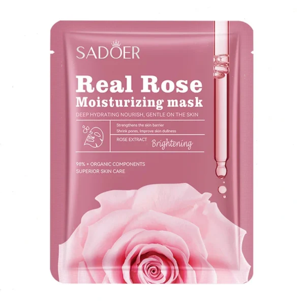 Real Rose biocelulozna maska za lice 25g