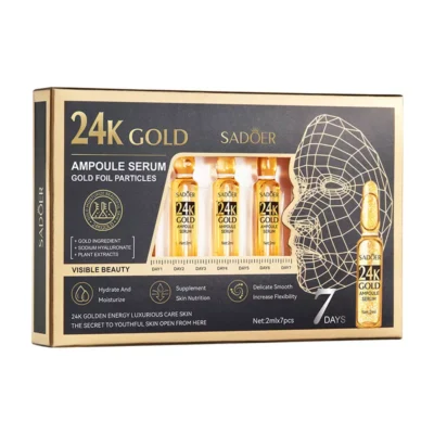 Serum ampule sa 24K Zlatom 2mlx7