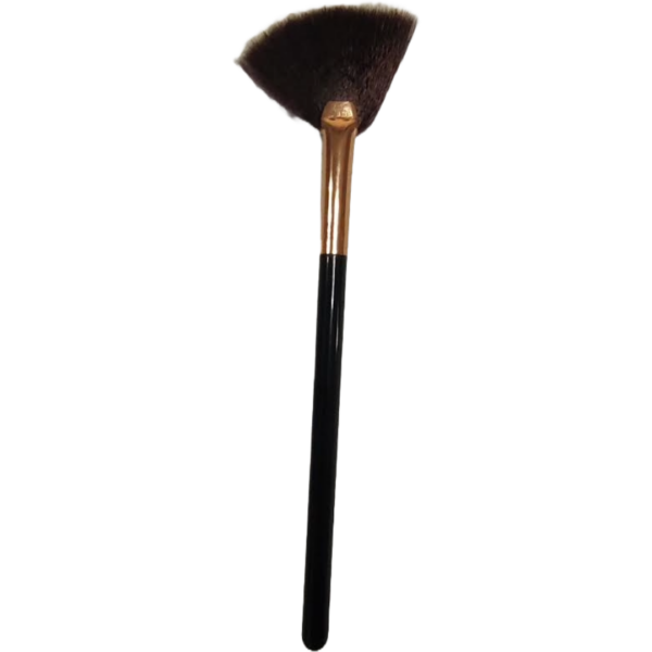 Četkica za šminku u obliku lepeze 16cm