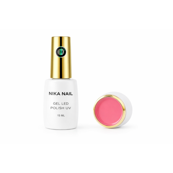 Nika Nail gel lak  nijansa 018-15 ml