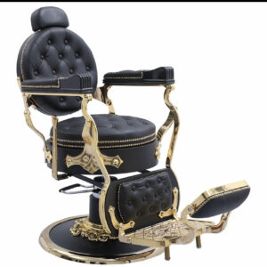 Berberska stolica zlatni ram crna koža