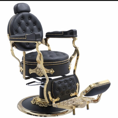 Berberska stolica zlatni ram crna koža
