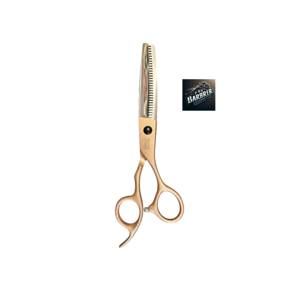 Barber pro efilir makaze bež hrom