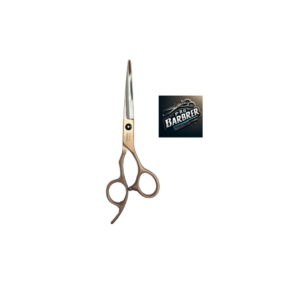 Barber pro makaze za šišanje bež hrom