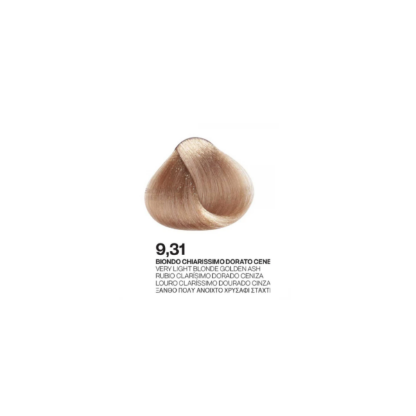 Palcolor farba za kosu 9.31 veoma svetlo plava zlatno pepeljasta-100ml