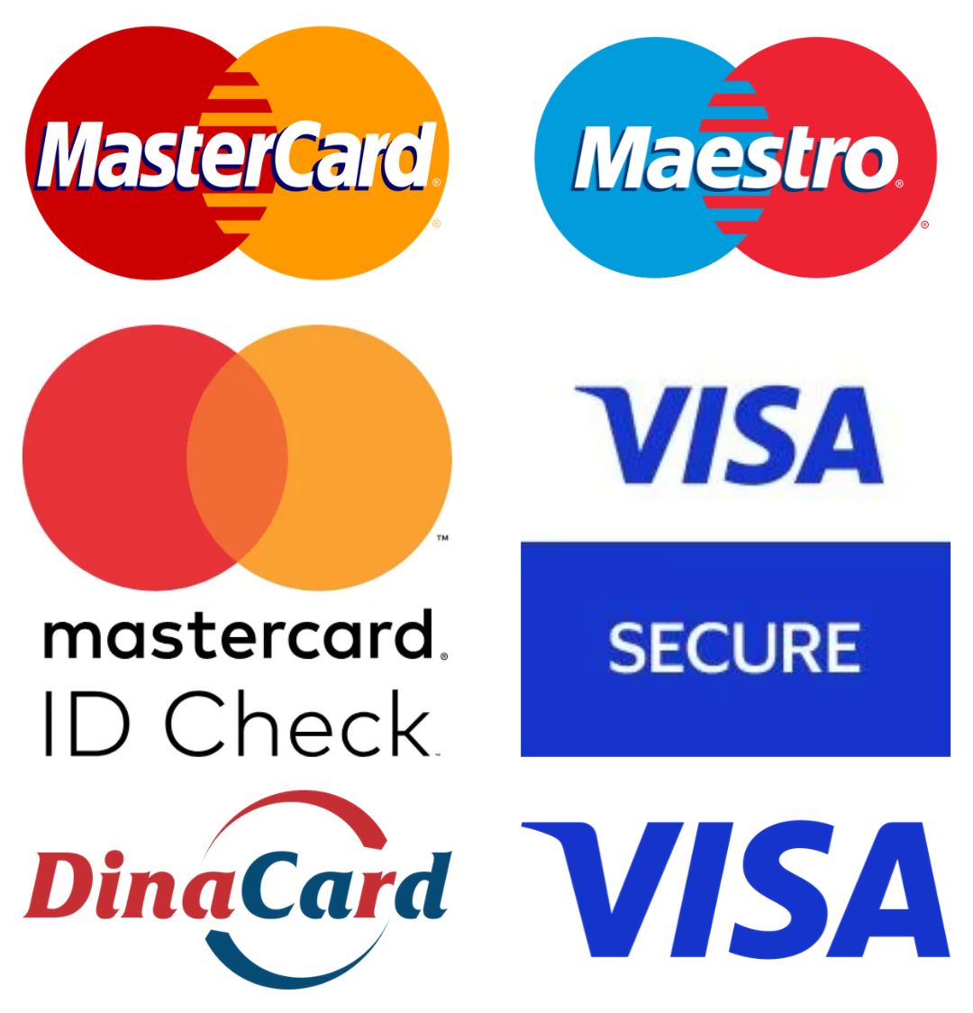 Prihvatamo kartice Visa, Mastercard, Maestro i DinaCard